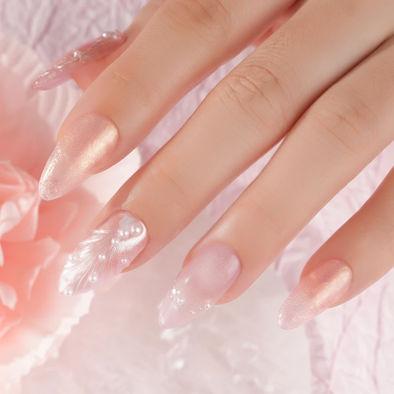 Gel gel&eacute; paillet&eacute; Dreamy Mermaid&nbsp;&ndash; Ongles scintillants oc&eacute;an