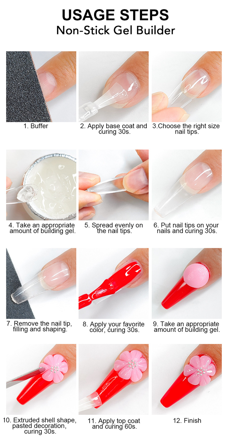 Gel de construction antiadhésif