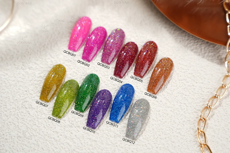 Vernis gel &agrave; paillettes disco vibrantes&nbsp;&ndash;&nbsp;Indispensable pour les ongles &eacute;tincelants de f&ecirc;te