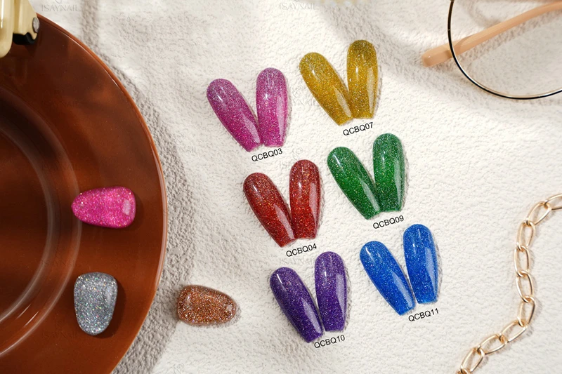 Gel &agrave; ongles Disco Glitter pour des manucures de f&ecirc;te accrocheuses