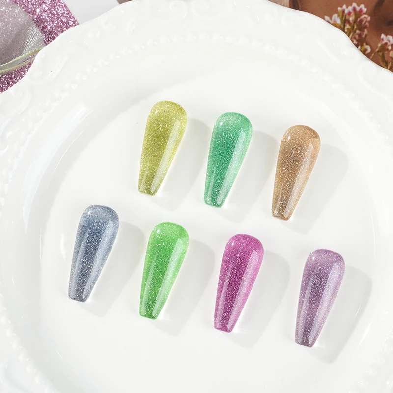 Gel disco changement d'humeur changement de couleur - Vernis &agrave; ongles brillant
