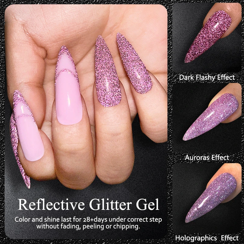 Gel disco paillet&eacute; pour Nail Art &eacute;blouissant