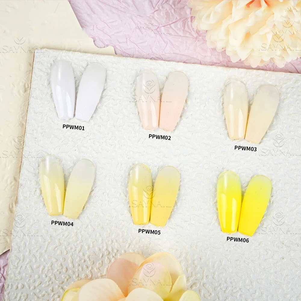 Fard &agrave; joues semi-solide pour nail art d&eacute;grad&eacute;
